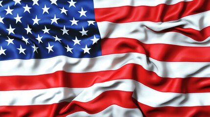 Obraz premium american flag, AI generated