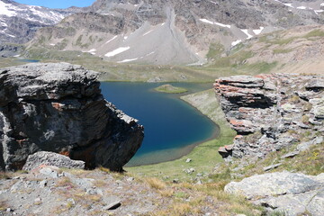 lake in the mountains