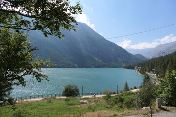 lake in the mountains