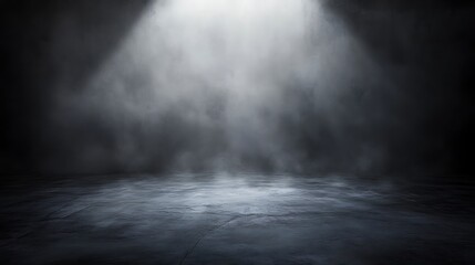 A dark, moody background with a spotlight effect in the center, ideal for highlighting text