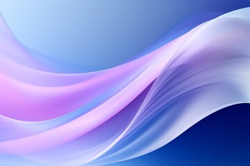 Fototapeta premium Abstract Flowing Design: Blue and Purple Gradient