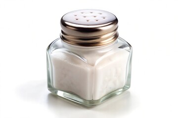 Salt shaker isolated on a white background 
