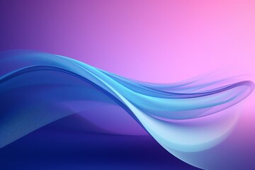Obraz premium Abstract Blue and Purple Wave Background
