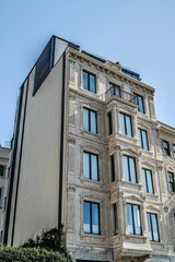 Fototapeta premium Facade of a house in Istanbul