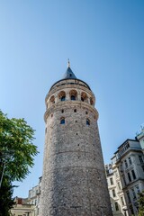 Fototapeta premium The tower Galata in Istanbul city