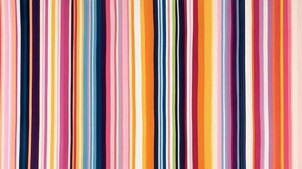 Fototapeta premium Abstract Colorful Stripe Pattern, Abstract Art , Colorful Stripes , Geometric Pattern , Painting