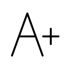 Increase text size