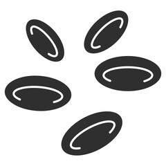 Hematology Icon Design. Representing Blood Health. Blood Disorders. Hematology. Medical Specialty. Vector icon.