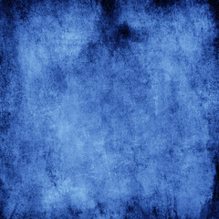 Grunge blue background with space for text