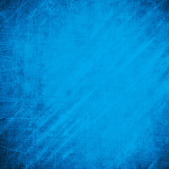 Grunge blue background with space for text