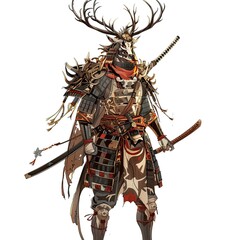 Anime Deer Warrior