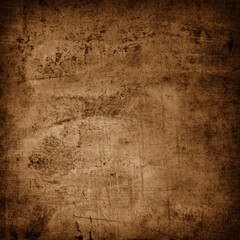 grunge brown background with space for text or image