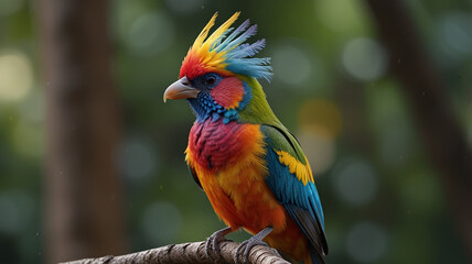 Image of red headed eagle printed on Printed Glass Splashbacks