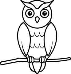 owl on a branch