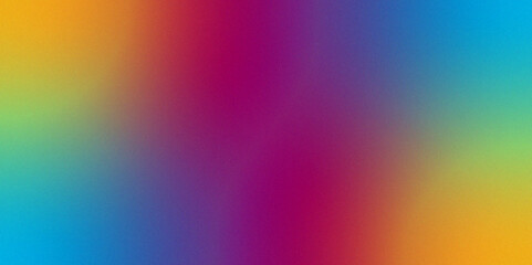 Abstract colorful bright spots gradient background .Vector backdrop for your design .Holographic background rainbow colors gradient shades .multicolor,Rough, grain, noise,grungy.Template.	