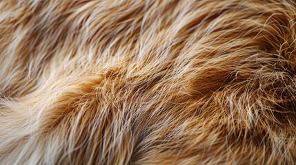 Detailed view of a dog's fur pattern, with a simple, minimal background