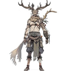 Anime Deer Warrior