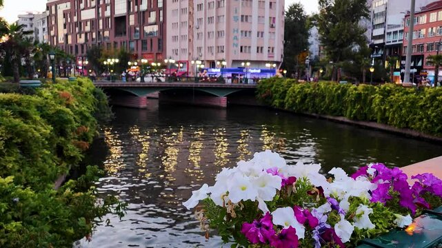 Porsuk River and its surroundings, Eskisehir / Turkiye