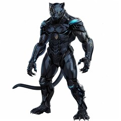 Anime Panther Warrior
