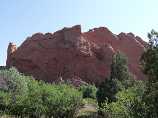 Garden of the Gods in Colorado Springs, CO