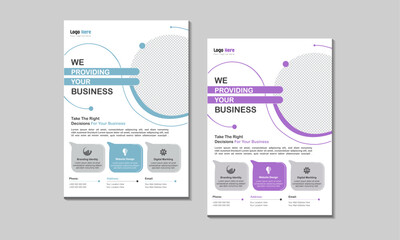 Creative Corporate & Business Conference Flyer Brochure Template Design, abstract business flyer, vector template design. Brochure design, cover, annual report, poster, leaflet template