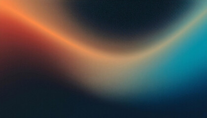 Fototapeta premium abstract grainy gradient background, glowing wave noise texture effect