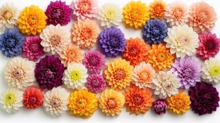Dahlia Bouquet in Vibrant Hues