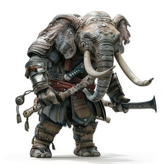 Anime Elephant Warrior
