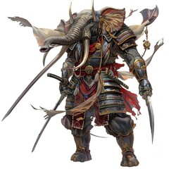 Anime Elephant Warrior