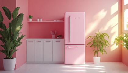 Colourful kitchen room Modern Industrial Interior Design style