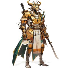 Anime Giraffe Warrior