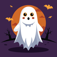 Obraz premium Halloween elements vector illustration