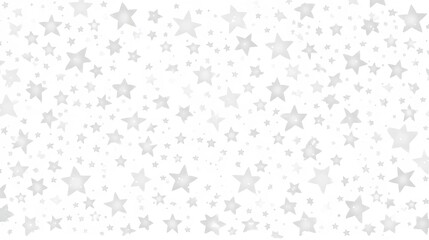White Stars on White Background, Abstract Image, Texture, Pattern, Wallpaper, Cover and Screen of Smartphone, Cell Phone, Computer, Laptop, 9:16 and 16:9 Format