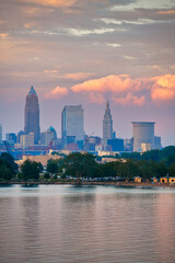Cleveland Skyline with Sherwin Williams Building