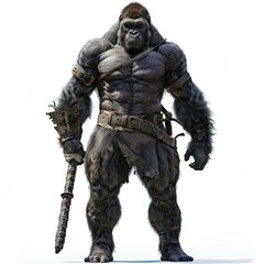 Anime Gorilla Warrior