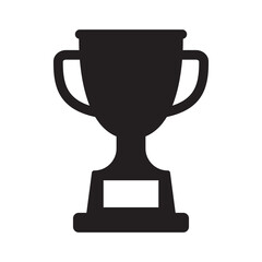 Trophy icon. Trophy cup, winner cup, victory cup icon. Reward symbol sign for web and mobile.