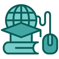 Online Education Icon