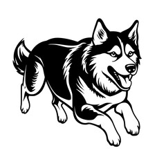 Husky Vector