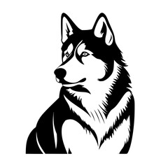 Husky Vector