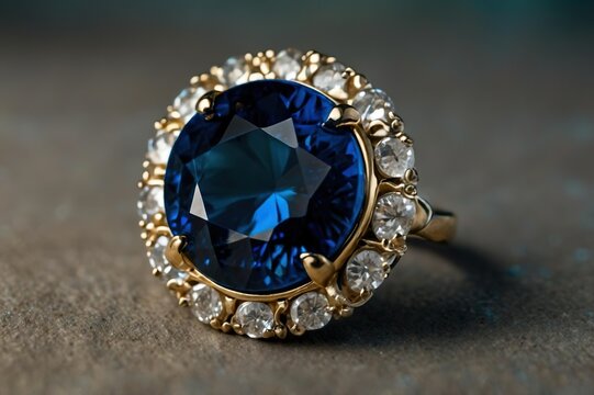 ring with topaz