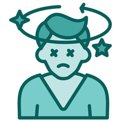 Dizziness Icon