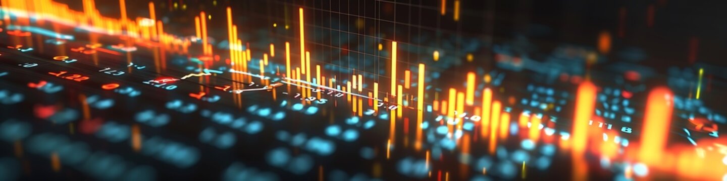 Create a scatter plot where stock prices and trading volumes exhibit a positive correlation, with data points ascending towards the upper right, indicating increased investor engagement.