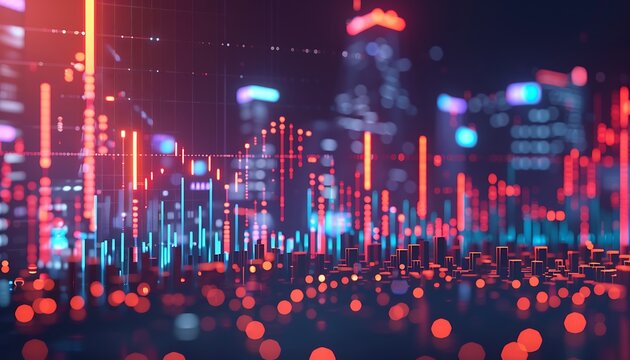 Present a scatter plot highlighting a clear upward trend between stock prices and trading volume, illustrating increased investor engagement.
