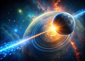 Obraz premium planet in space