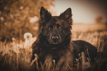 Fototapeta premium Altdeutscher Schäferhund