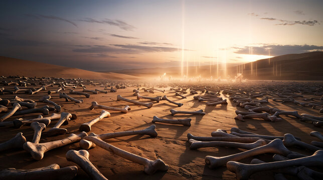 valley of dry bones Ezekiel biblical story