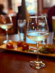 glass of wine