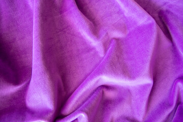 Lilac texture fabric or cloth textile for fashion clothes.
