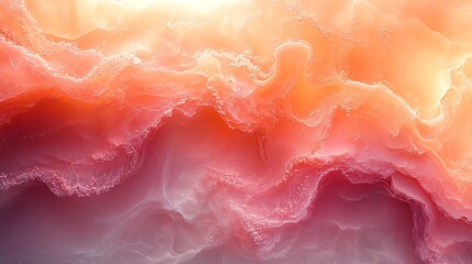 Abstract textured background with soft pink, orange, and white colors.