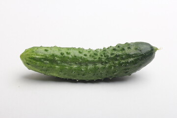 cucumber on white background
